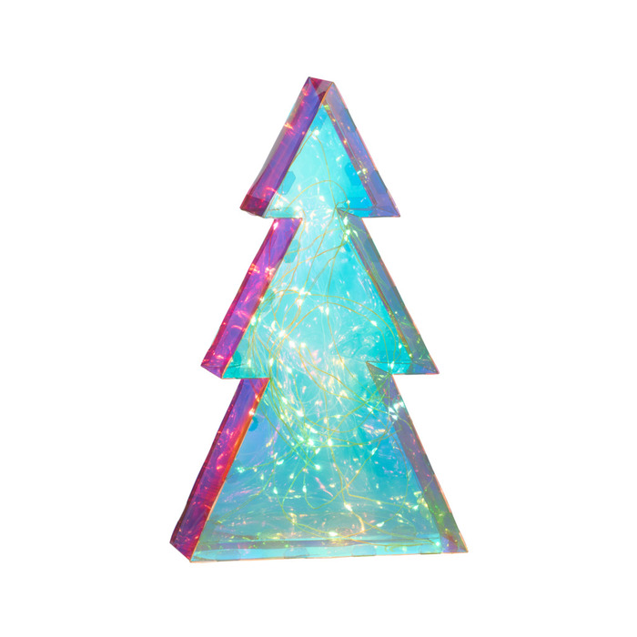 Juletre hologram 50 LED H35 cm